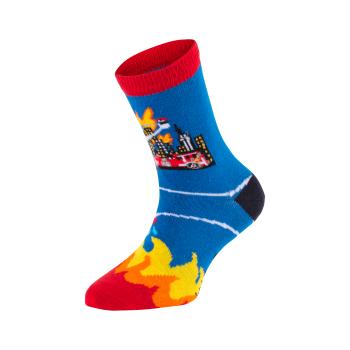 6 Paar TippTexx 24 Kinder Socken Feuerwehr